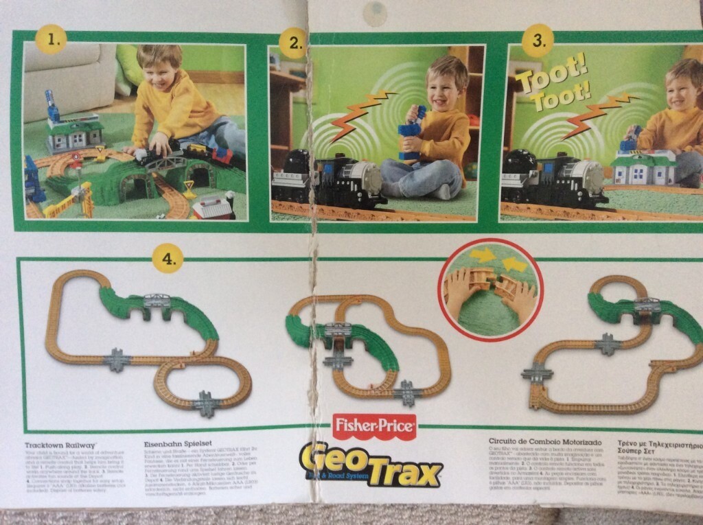 fisher price geotrax train not working